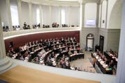 Blick in den Luzerner Kantonsrat. (Bild: Manuela Jans- Koch / Luzern, 7.11.2016)