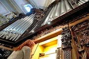 Die Hauptorgel der Hofkirche. (Bild: Nadia Schärli / Neue LZ)