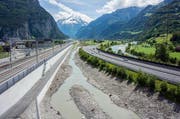 So präsentiert die Stille Reuss im Urner Talboden heute. (Bild PD / Joe Müller)