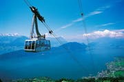 Die Luftseilbahn verkehrt derzeit nicht. (Bild: Rigi)