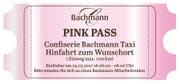 Wer einen solchen Pass erhält, wird von der Confiserie Bachmann zur Arbeit chauffiert. (Bild: PD)