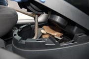 Ein Teil der gefundenen Drogen waren in einem Auto versteckt. (Bild: Luzerner Polizei)