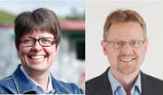 Monika Ulrich und Daniel Schilig. (Bilder: PD)