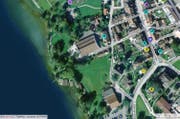 Seeallee und Seepark in Sempach, wo die Schlachtjahrzeit 2010 stattfinden soll. (Karte mapsearch.ch)