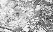 Satellitenbild der zerstörten Moschee. (Bild: EPA (Mossul, 21. Juni 2017))