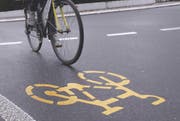 Die Stadt Luzern hat heute den Veloweg zwischen Luzern und Kriens eröffnet. (Symbolbild LZ)