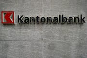 Logo der Schwyzer Kantonalbank (Bild: Keystone / Sigi Tischler)