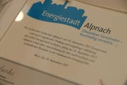 Auch die Gemeinde Alpnach verfügt über das Label Energiestadt. (Bild: Adrian Venetz / Neue OZ)