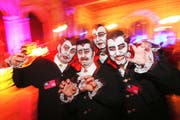 Maskenbälle sind wieder im Kommen. Hier eine Szene vom Maskenball des LFK im Jahr 2010. (Bild: Philipp Schmidli)