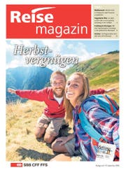 Titelblatt des SBB-Reisemagazins vom 17. September 2016. (Bild: Luzerner Zeitung)