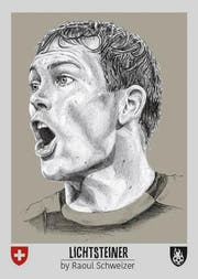 «Tschutti-Heftli»-Bilder: Lichtsteiner. (Bild: pd)