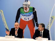 Er weibelt für die Winterspiele: Bundesrat Ueli Maurer am 24. Januar in Bern.