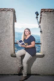 Monika Mansours Krimi «Luzerner Totentanz» spielt sich bei der Museggmauer (im Bild) ab. (Bild: Roger Grütter (Luzern, 17. Oktober 2017))