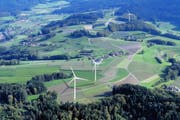 So soll der Windpark einmal aussehen. (Bild: Visualisierung / pd)