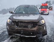 Beim Unfall entstand ein Sachschaden von mehreren tausend Franken. (Bild: Luzerner Polizei)
