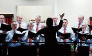 Der Männerchor Hagendorn bietet in der Mehrzweckhalle Hagendorn ein abwechslungsreiches Programm. (Bild: Stefan Kaiser (24. Januar 2018))
