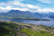 Blick auf die Gemeinde Meggen. (Bild: pd)