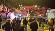 Beim Bundesplatz kam es am 16. August 2014 zur Eskalation (Bild: Leserreporter)