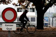 Solche Radfahrer hatten für einmal die ganze Aufmerksamkeit der Polizei in der Stadt Luzern. (Bild: Philip Schmidli / Neue LZ)
