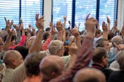 Hier lebt die Gemeindeversammlung weiter: In Udligenswil haben sich die Stimmbürger jüngst gegen die Abschaffung ausgesprochen. (Bild: Dominik Wunderli)