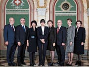 Ab November 2010 gab es erstmals eine Frauenmehrheit im Bundesrat – allerdings nur bis Ende 2011. (Bild: Monika Flückiger/Bundeskanzlei)