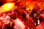 An Silvester fliegen die Champagnerkorken. Wo «rutschen» Sie ins neue Jahr? (Bild: Archiv Neue LZ / Philipp Schmidli)