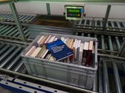 Die Speicherbibliothek in Büron mit dem millionsten Exemplar. (Bild: PD)