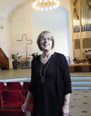 In der Kirche in Affoltern am Albis hält Monika Hirt die diesjährige Neujahrspredigt. (Bild: Werner Schelbert (Affoltern, 15. Dezember 2017),)