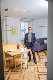 Eine Schule ohne Schüler: «Die Seminargemeinschaft ist für ein Jahr sistiert, aber nicht aufgehoben», sagt Thomas Ruckstuhl, Regens des Priesterseminars St. Beat an der Adligenswilerstrasse in Luzern. (Bild: Manuela Jans / LZ)