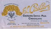 Ab Juli gibt es Cailler-Schokolade in einer neuen Verpackung (unten). Oben: das Original von 1920. (Bild: Archives Historiques Nestlé, Vevey/PD)