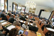 Ein Blick in die Juni-Session des Urner Landrats. (Bild: Florian Arnold / Neue UZ)