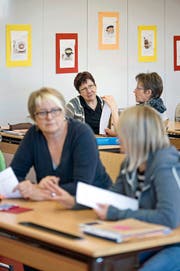 Für solche Veranstaltungen hat der Kanton die Gelder gestrichen. Im Bild: ein Englischkurs, gestern an der Volkshochschule Dagmersellen. (Bild Pius Amrein)