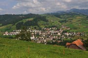 Blick auf die Gemeinde Entlebuch.