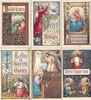 Die Andachtsbilder des Verlags sollten die Menschen zur Pflege der Frömmigkeit anregen. (Bild: PD)
