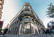 Im Moment befindet sich an der Bahnhofstrasse 89 noch ein Ikea-Pop-up-Store. Die Umbauarbeiten beginnen im Februar 2018. (Bild: PD)