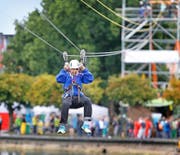 Am Zug Sports Festival können diverse Sportarten ausprobiert werden. (Archivbild Stefan Kaiser)