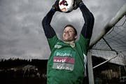 Jonas Omlin, Goalie vom SC Kriens, wechselt zum FC Luzern. (Bild: Neue LZ / Nadia Schärli)