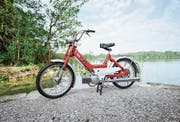 Der legendäre Puch maxi auf dem Februar-Kalenderblatt des Kalenders «Classic» von Mofakult.ch. (Bild: PD)