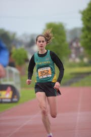 Flavia Stutz beim Zieleinlauf (Bild: PD)
