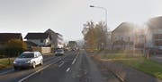 Die Unfallstelle in Galgenen. (Bild: Google Maps)