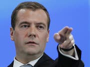 Medwedew will Aufhebung der Strafmassnahmen (Archiv) (Bild: Keystone)