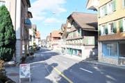 So sieht es heute in Entlebuch entlang der Hauptstrasse aus. (Bild: PD)