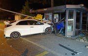 Die Unfallstelle in Sempach. (Bild: PD/Luzerner Polizei)