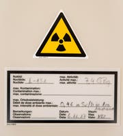 Das internationale Symbol für radioaktive Strahlung. (Bild: Manuela Jans-Koch (2. Februar 2018))