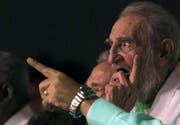 Fidel Castro im Rahmen seiner Feier zum 90. Geburtstag im «Karl Marx»-Theater in Kuba im August 2016. (Bild: Ismael Francisco)