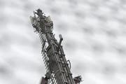Mobilfunkantennen sorgen in der Stadt Luzern für Gesprächsstoff (Symbolbild). (Bild: Keystone)