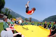 Impression des Jubiläums-Anlasses von Jungwacht und Blauring Alpnach im vergangenen Sommer. (Bild Markus von Rotz/Neue OZ)