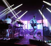 Air, Nicolas Godin (links) und Jean-Benoît Dunckel, bezauberten im KKL Luzern. (Bild Dominik Wunderli)
