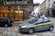 Niederlassung der Credit Suisse in Mailand. (Bild: Martin Rütschi/Keystone)