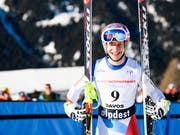 Marco Odermatt hat allen Grund zum Strahlen - er gewinnt bereits sein zweites WM-Gold (Bild: KEYSTONE/MANUEL LOPEZ)